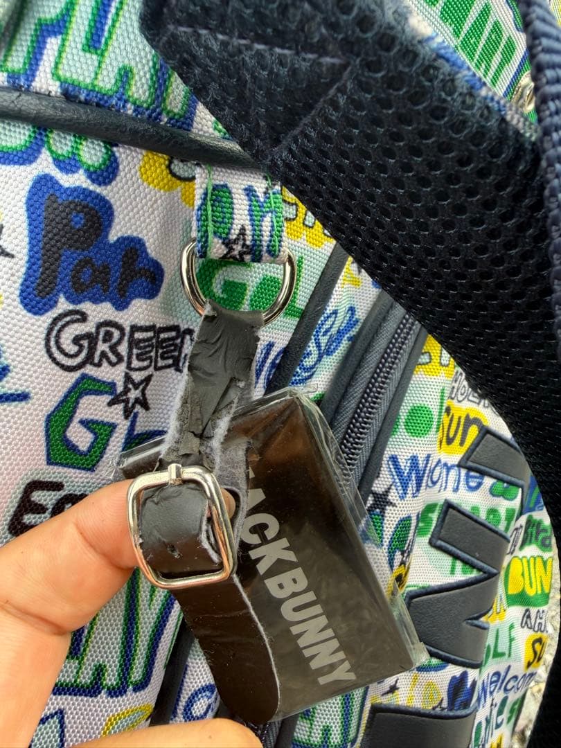 はるさん専用JACK BUNNY キャディバッグ スタンド カラフル派手