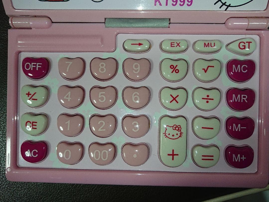 キティちゃん電卓 昭和レトロキティちゃん電卓 レトロ電卓 レトロ電卓キティちゃん