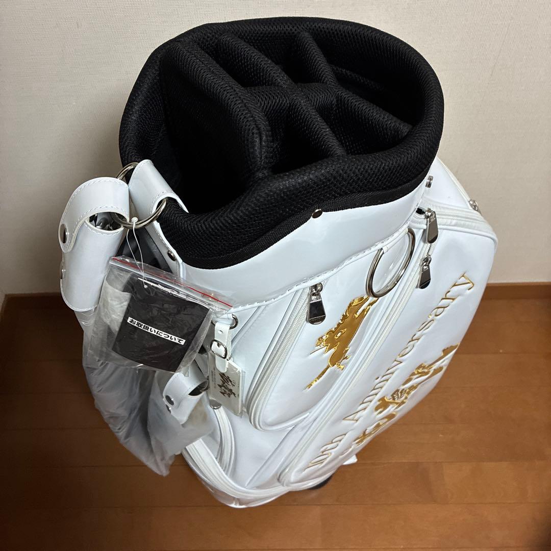花の慶次 ゴルフ キャディバッグ ホワイト 新品 未使用 非売品
