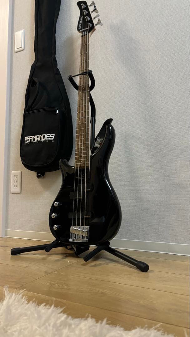 【9点セット】FERNANDES レフティ エレキベース 左利き 初心者