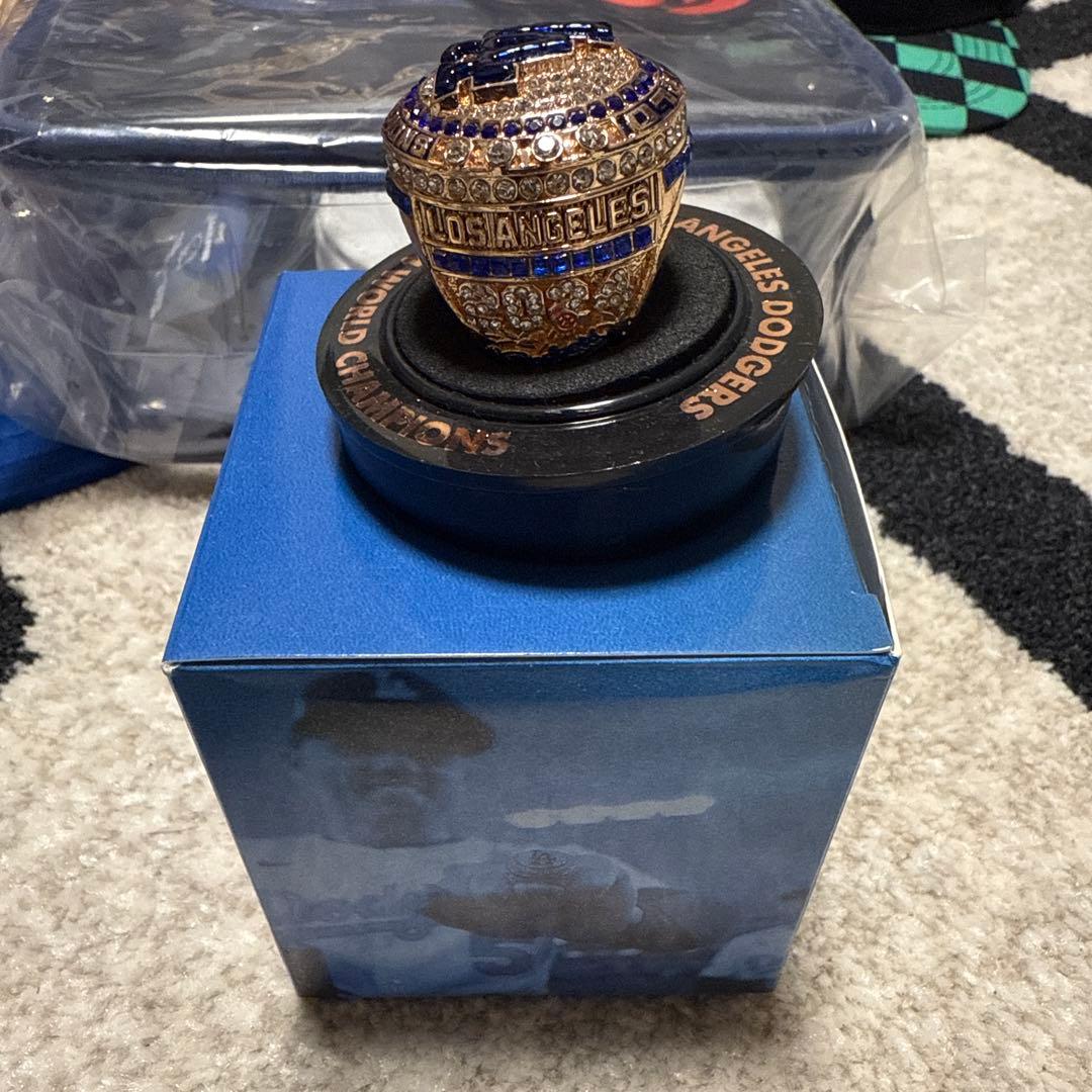 大谷翔平MVPボブル FREEMAN優勝リング 帽子キティバッグ豪華セット