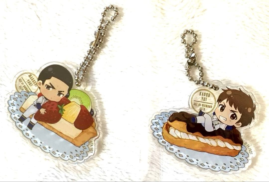 【未使用】ダイヤのA アニメガ　ランダム　アクキー　5種　フルコンプ
