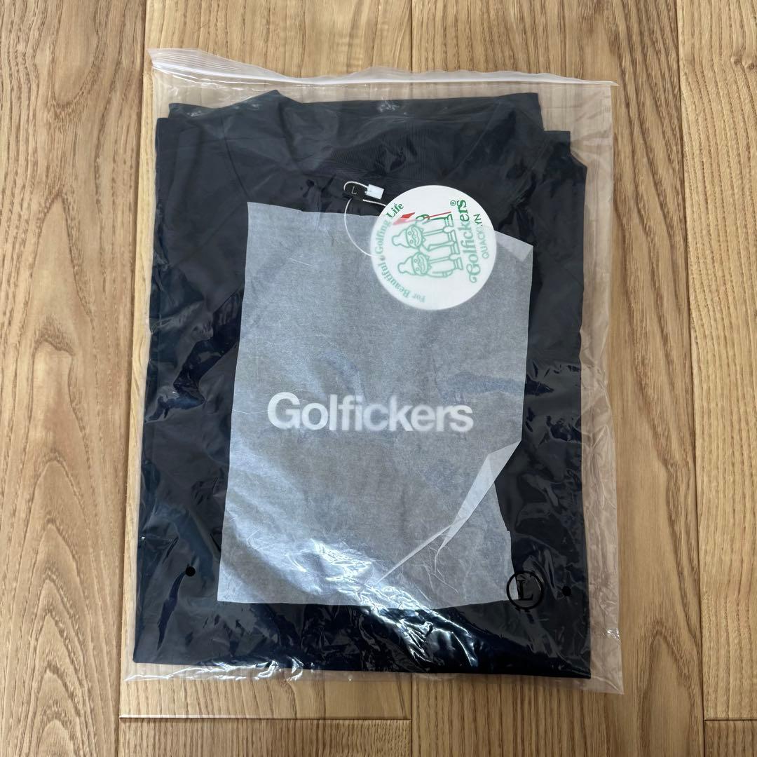 【新品】Golfickers side mesh黒Ｌサイズ（1着）