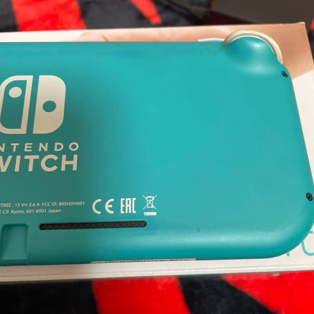 Nintendo Switch Lite ターコイズ ジャンク品スプラ3付き