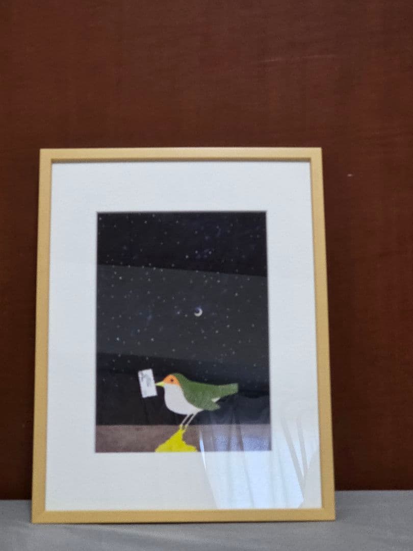 アート作品 週刊文春表紙レプリカ「時を越える鳥」