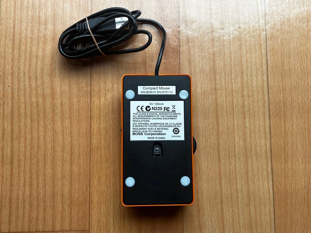 BOSS DS-1 Compact Mouse エフェクター型マウス