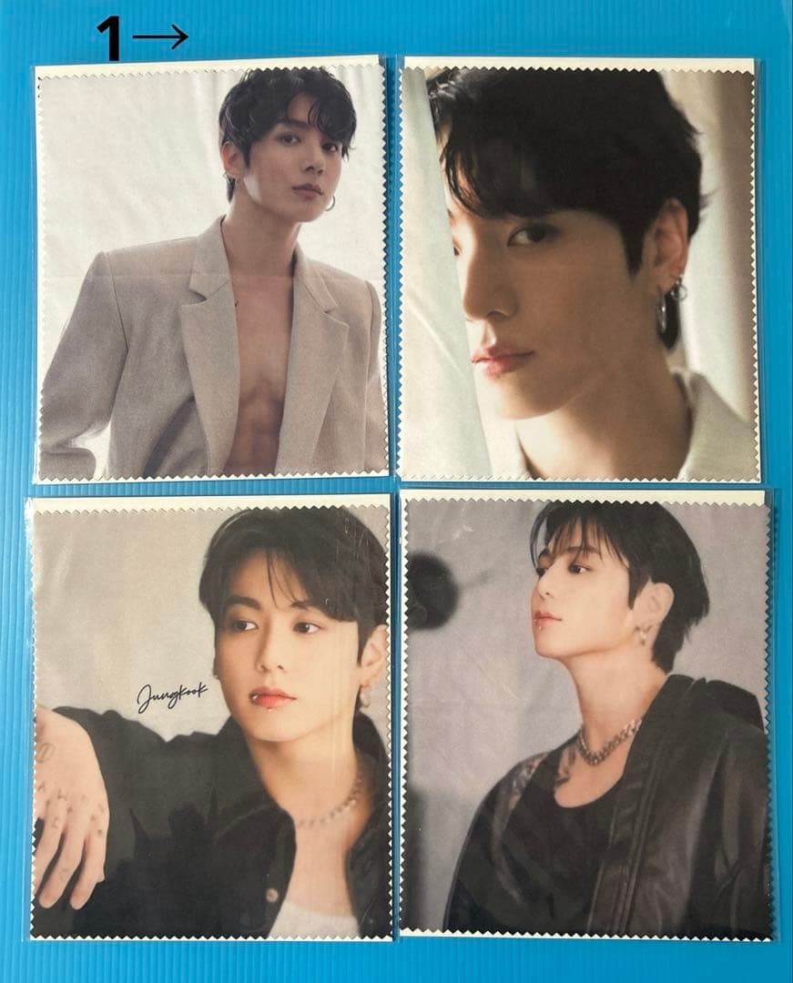 BTS Jungkook マグネットブックマーク6点セット・アルバムキーホルダー