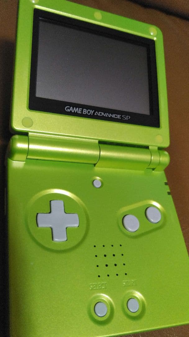 ◎ゲームボーイアドバンスSP/ライムグリーン　任天堂 非売品