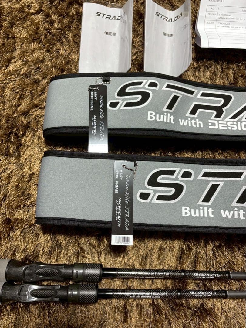 DESIGNO STRADABLACK SB-C66ML＆C68M+ 2本セット