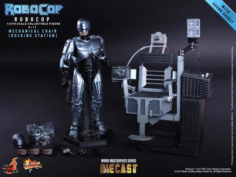 ホットトイズ DIECAST ロボコップドッキングステーション付き1/6スケール