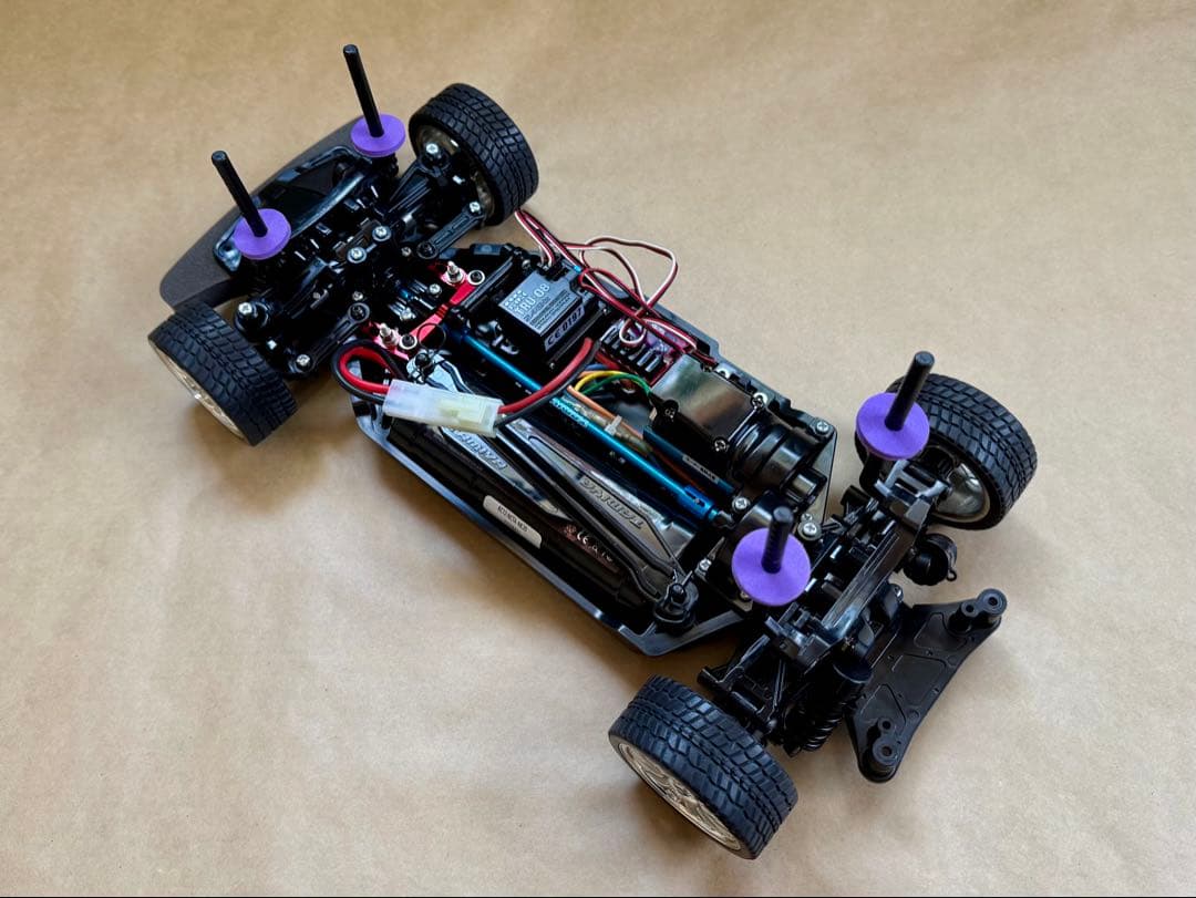 リ*ウ様 タミヤ TT-02 メカ付 オプションパーツ多数付 完動品