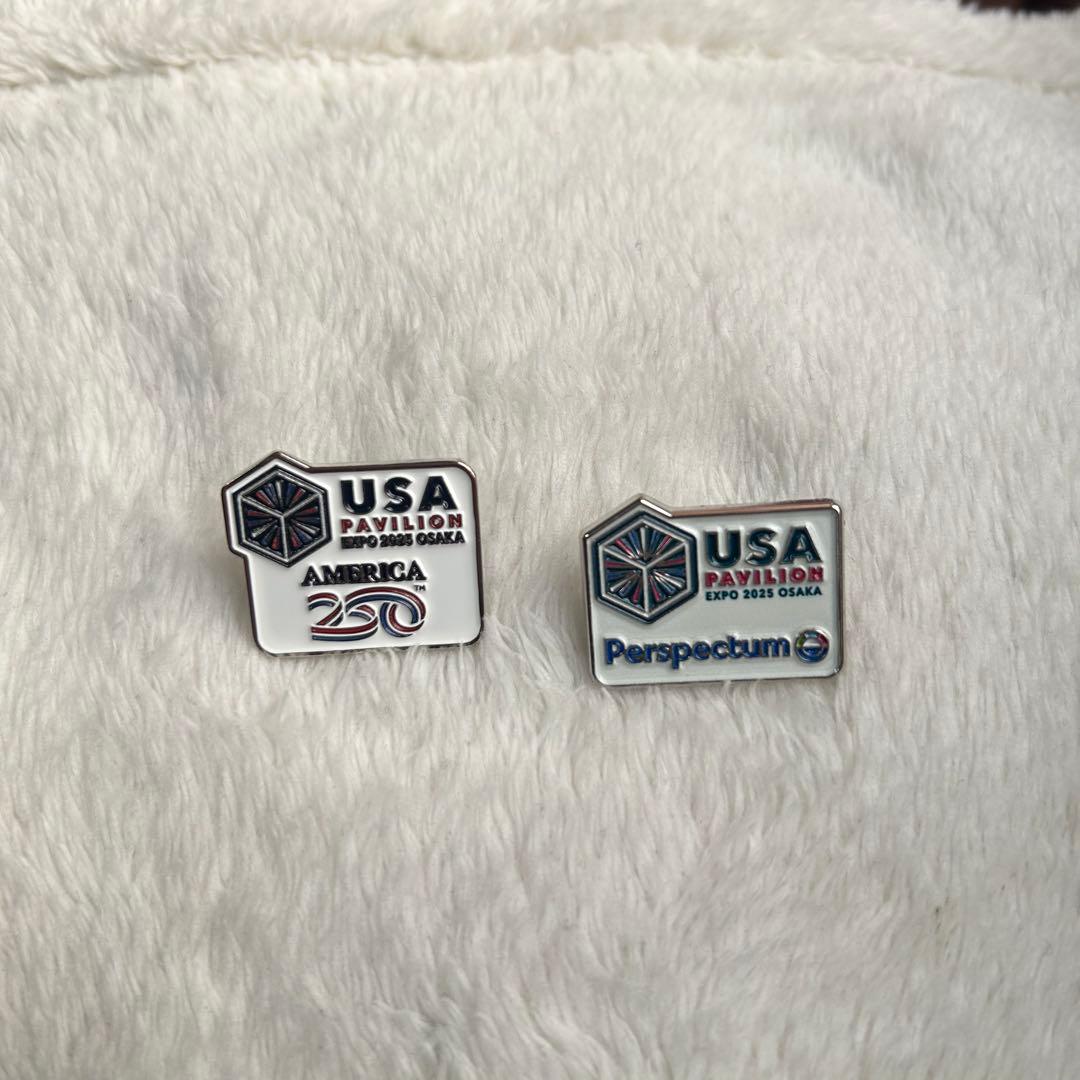 USA Pavilion Perspectum/250周年記念 ピンバッジ