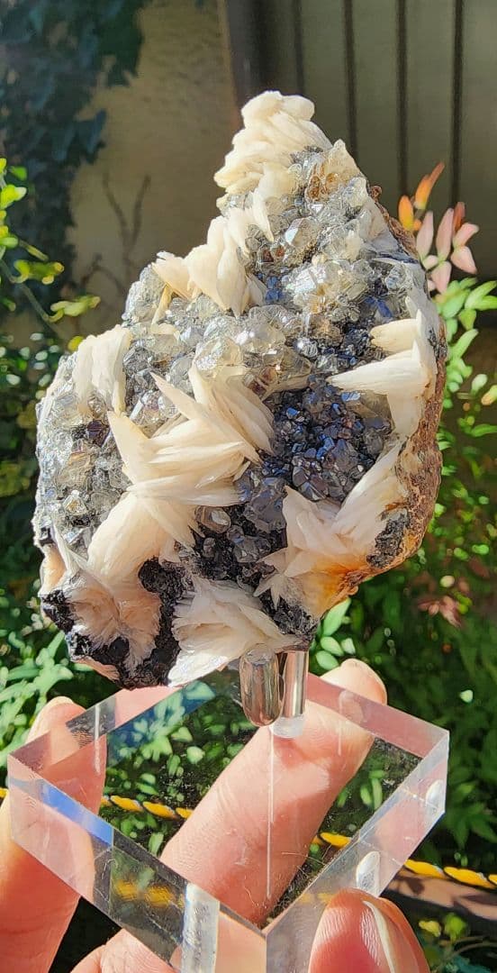 重晶石と青鉛鉱