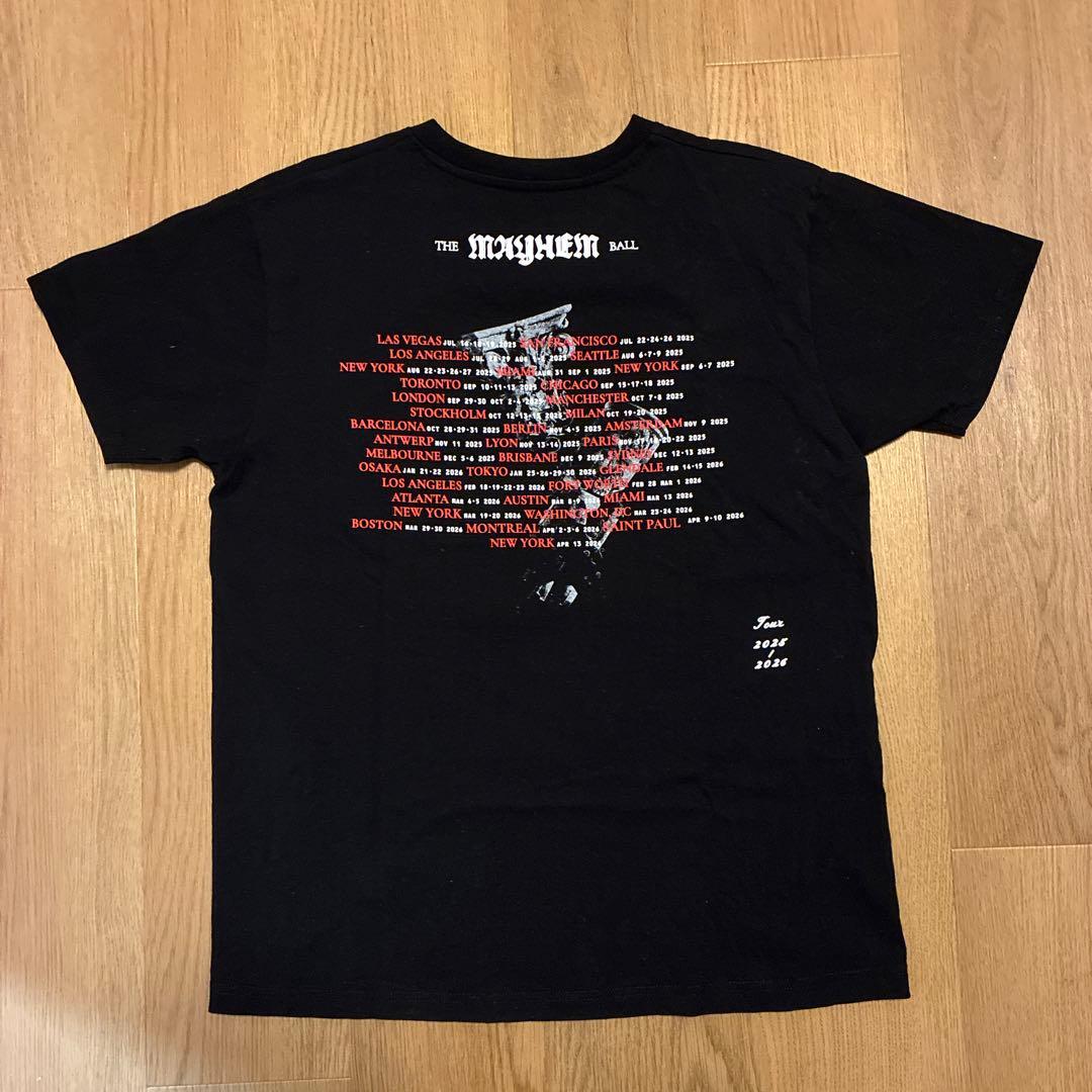 【美品】レディー・ガガ MAYHEM DANCE OR DIE Tシャツ S