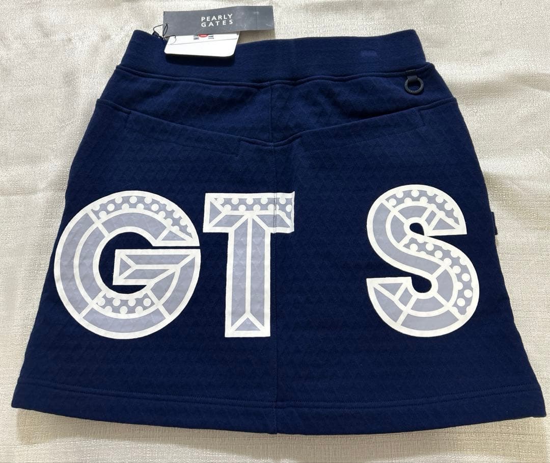 パーリーゲイツ ☆新品タグ付き☆レディース size１(Ｍ)ネイビー