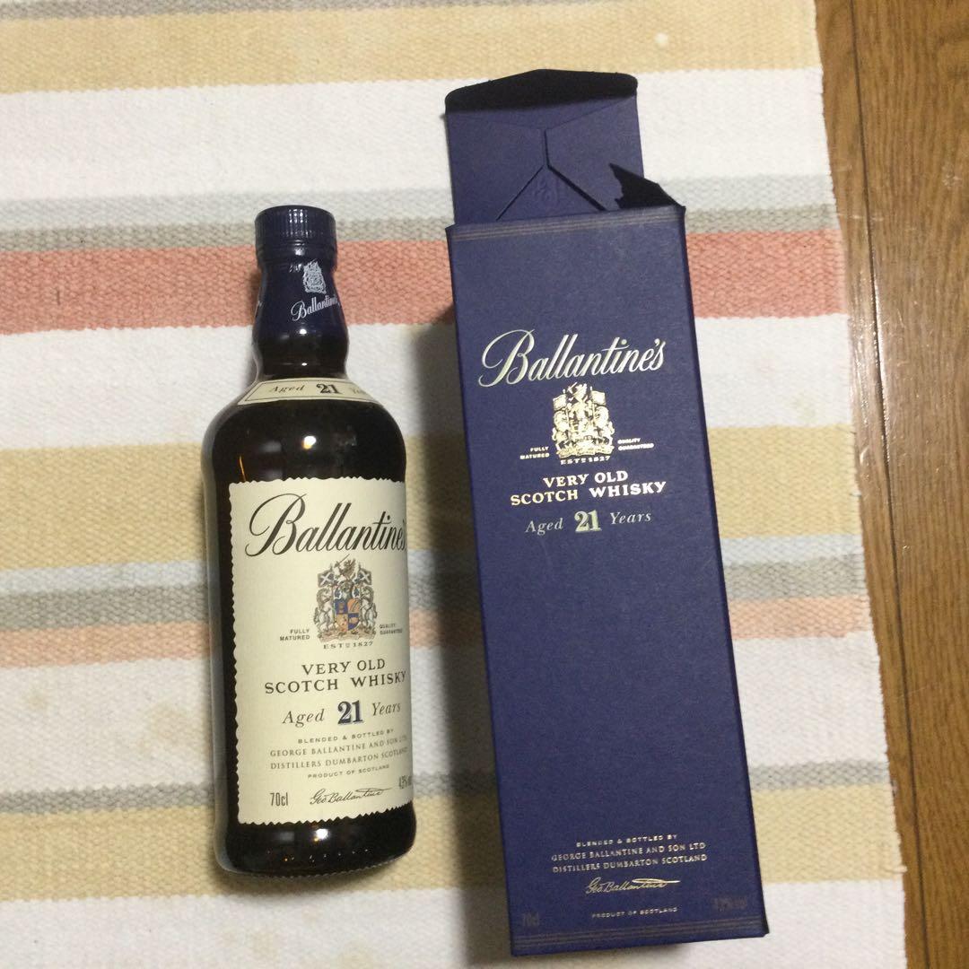 バレンタインウィスキー21年です