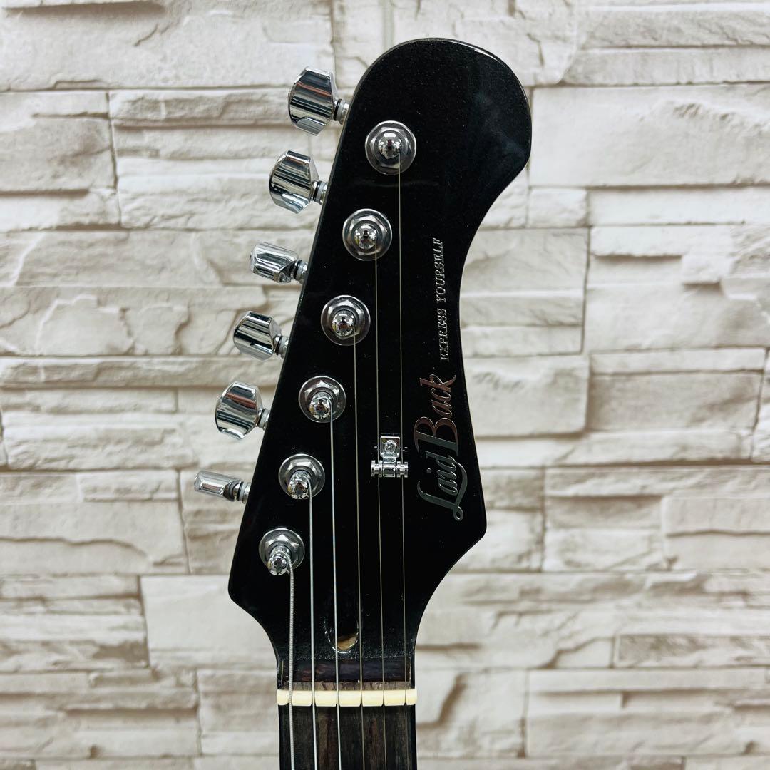 美品 Laid Back ストラトタイプ エレキギター LST-3HZ GMP
