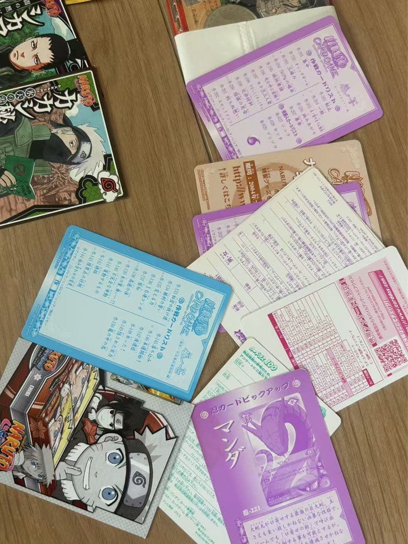 NARUTO ナルト　カード　ブロマイド　　J-world 英語版