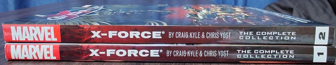 アメコミ　marvel　X-force　コンプリート　コレクション　2冊　セット