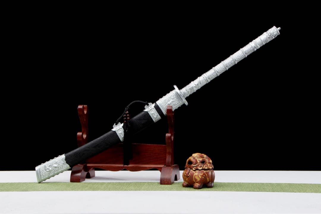 キリン宝刀-マンガン鋼 模造刀 居合刀 武士道 武具 漢剣 手鍛造打