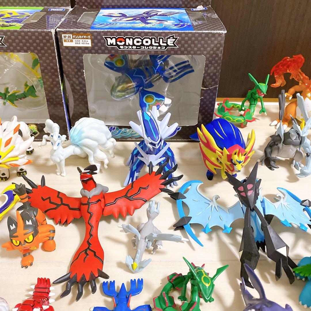 ポケモン モンコレ 100体セット メガレックウザ ゲンシカイオーガ等