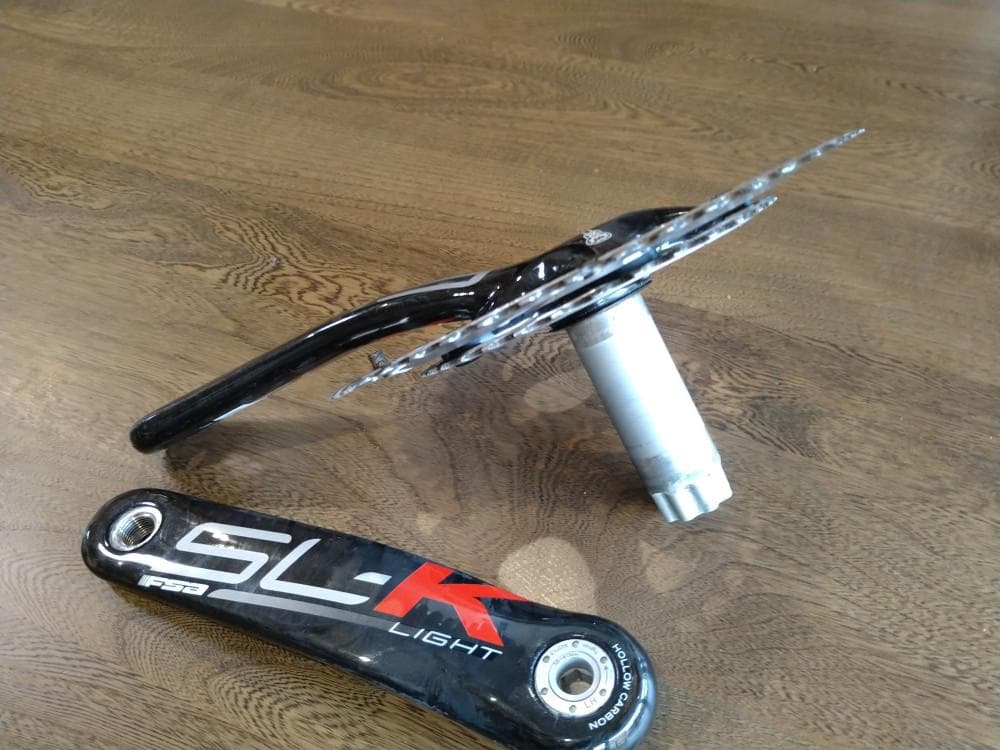 本日限定価格★FSA SL-K LIGHT カーボン クランクセット 170mm