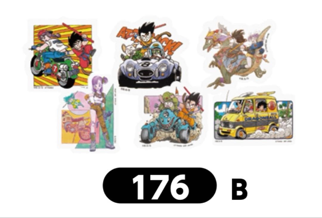 ゲンキダマツリ DRAGON BALL 原作 表紙 ステッカー 全42種 コンプ