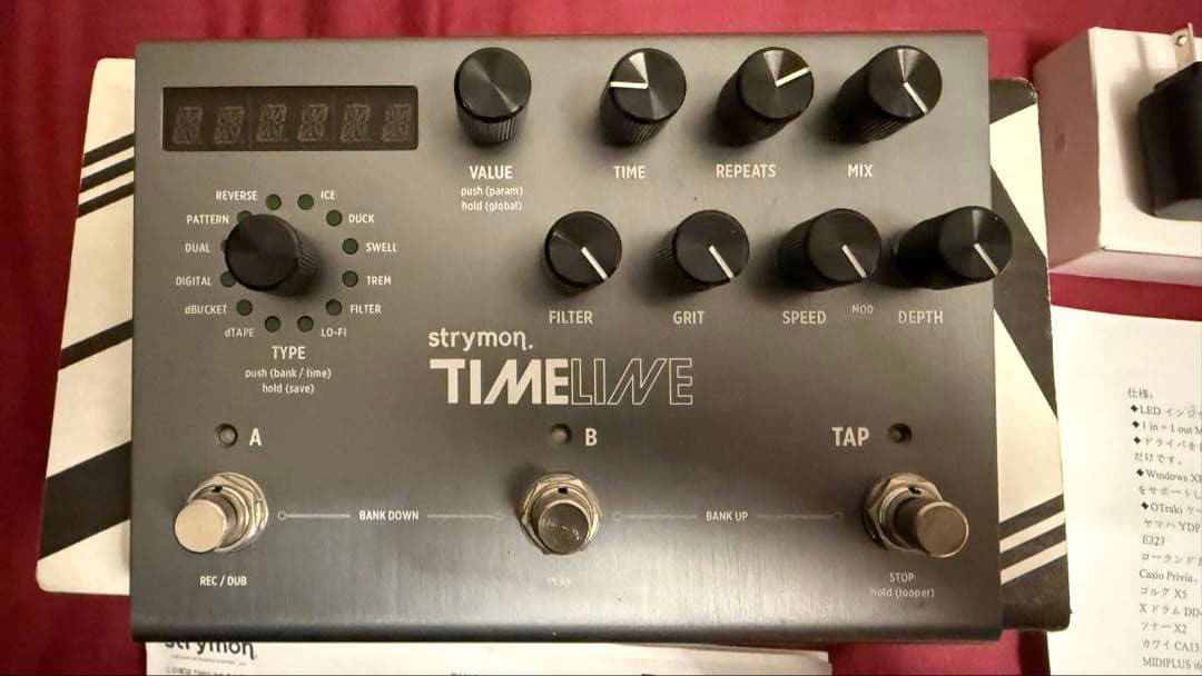 strymon timeline ストライモン タイムライン　おまけ付き