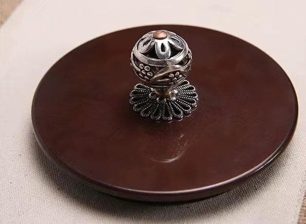 鋳鉄製 花と鳥の彫刻 鉄瓶 素肌 容量 : 900ml
