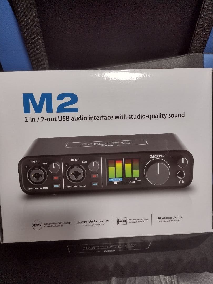 MOTU M2 美品 オーディオインターフェイス