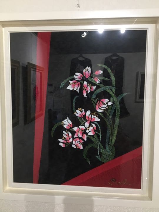 友禅画F10号