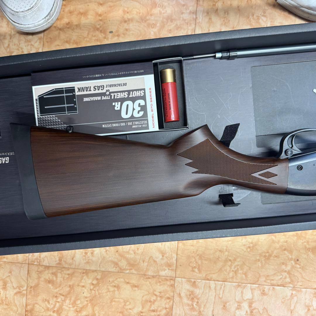 G833 M870 ウッドストックタイプ ガスショットガン　東京MARUI