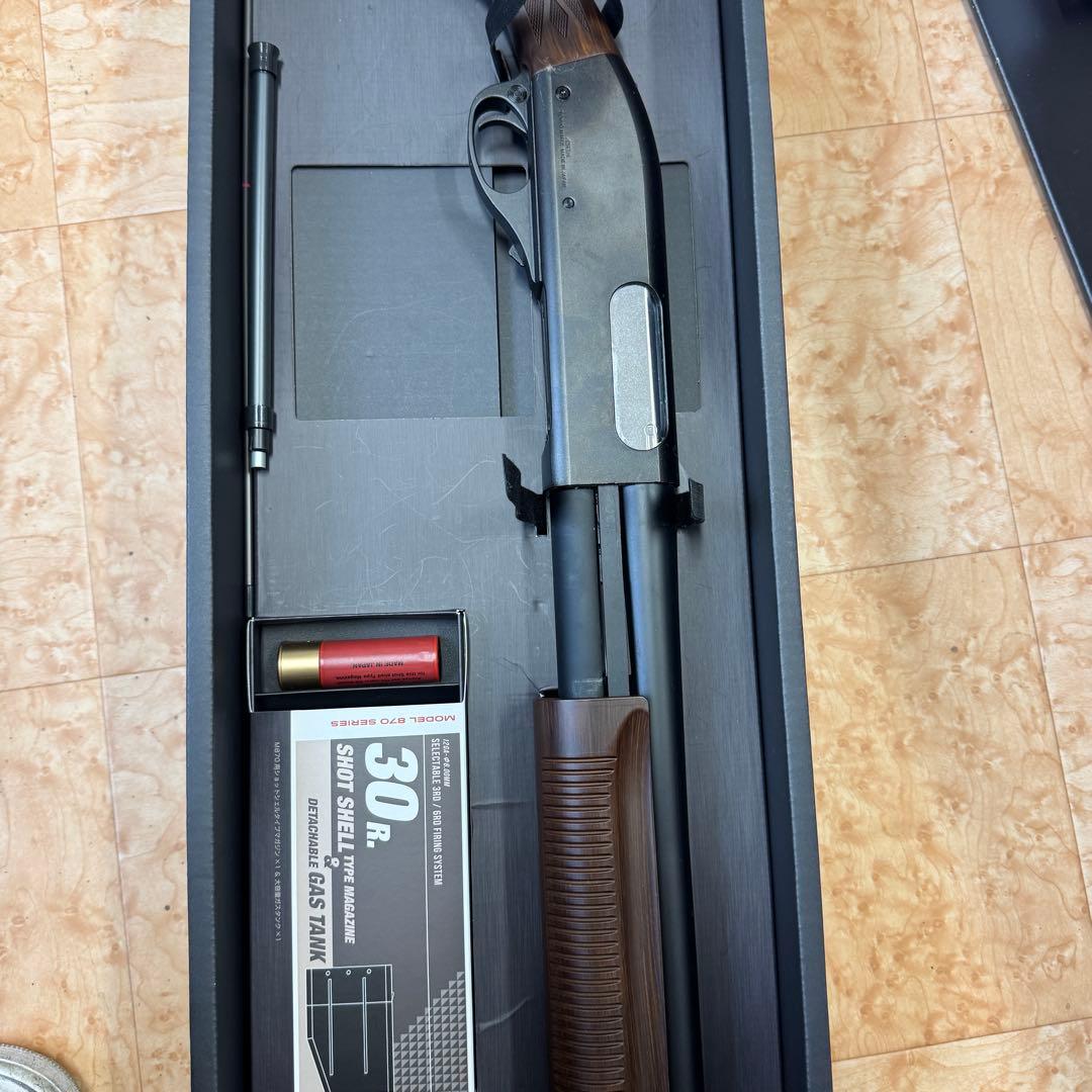 G833 M870 ウッドストックタイプ ガスショットガン　東京MARUI