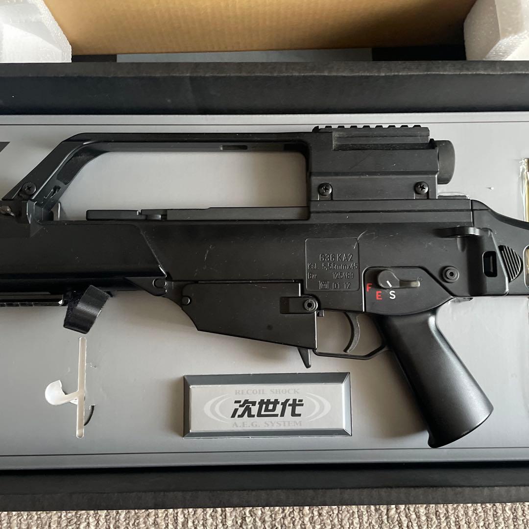 次世代電動ガン G36K リポバッテリー付