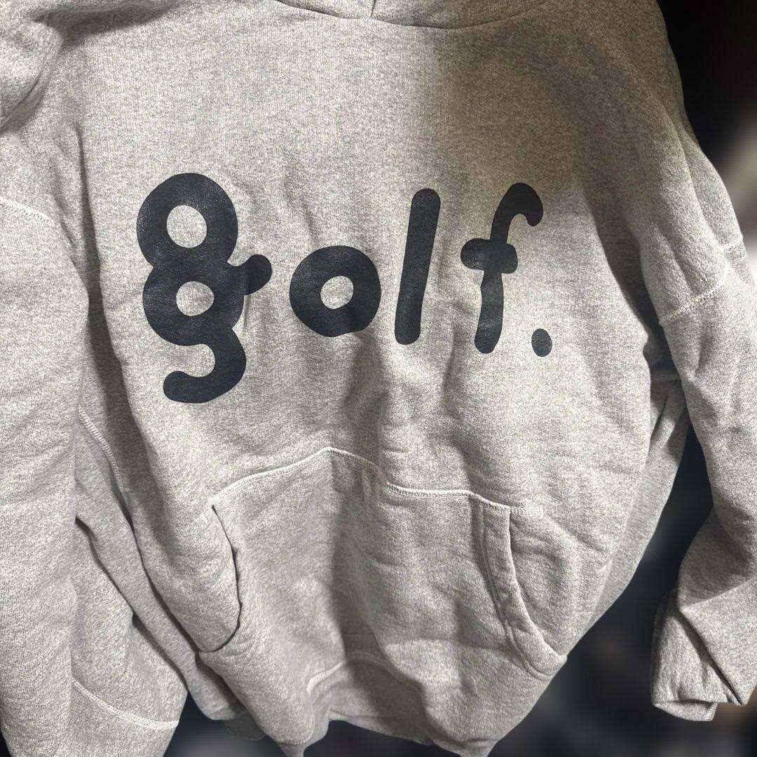 メンズウェア \"golf\" PRINT SWEAT HOODIE 8gshoot