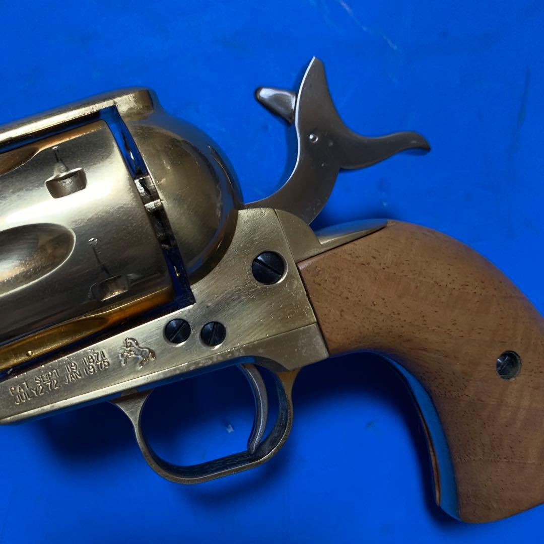 ⭕️★マルシン SAA シビリアン 22k 木製G付 SMG適合 未発火モデルガン