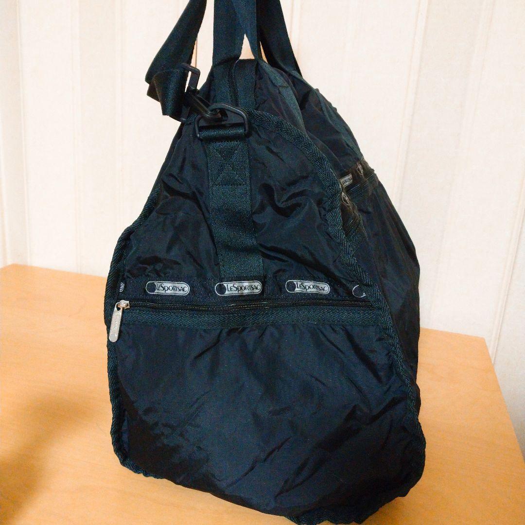 大容量　XLサイズ　LESPORTSAC　ボストンバッグ 　◆鍵付き