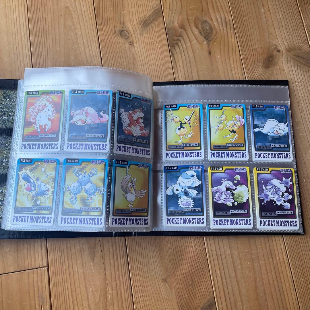 ポケモンカード　カードダス　ファイル　ミュウツー　ゲンガー　ブイズ
