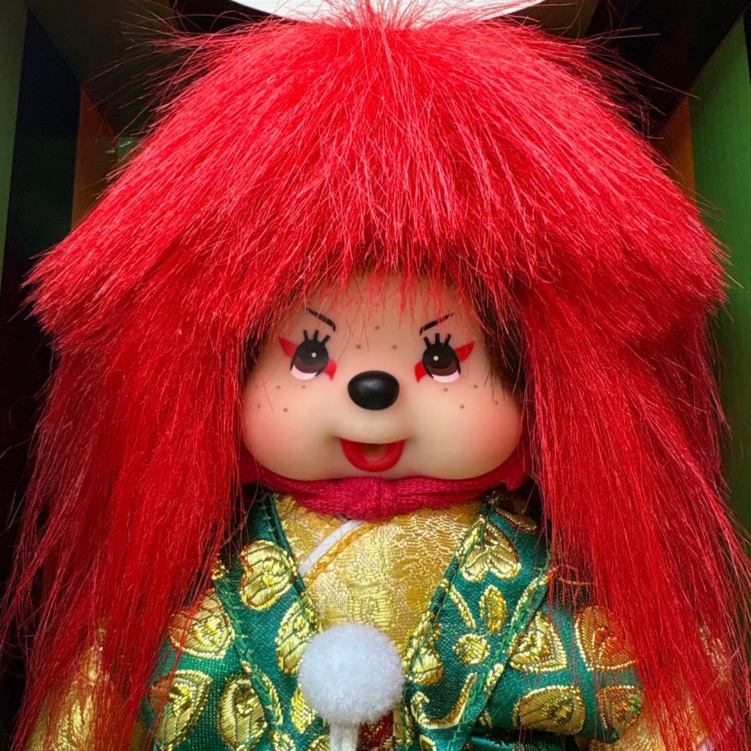 新品 2013年発売 歌舞伎 モンチッチ 赤頭 monchhichi 393