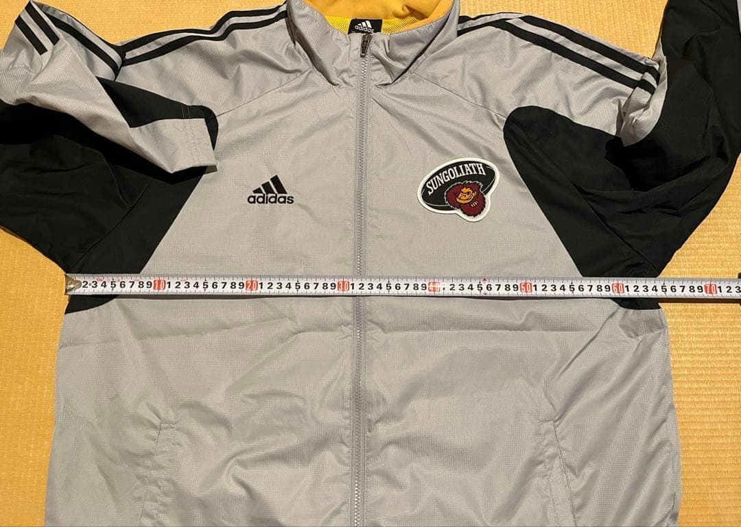 美品 adidas サントリー サンゴリアス ウォームアップジャケット 3XL