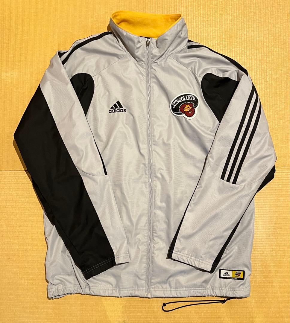 美品 adidas サントリー サンゴリアス ウォームアップジャケット 3XL