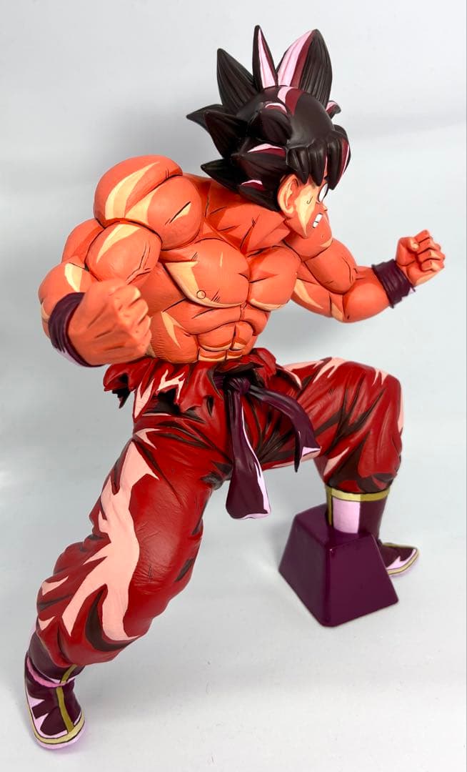 孫悟空　フィギュア　リペイント　界王拳　2次元