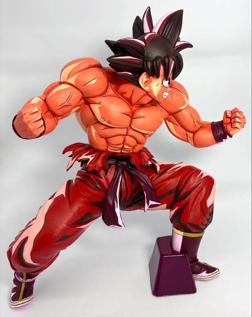 孫悟空　フィギュア　リペイント　界王拳　2次元