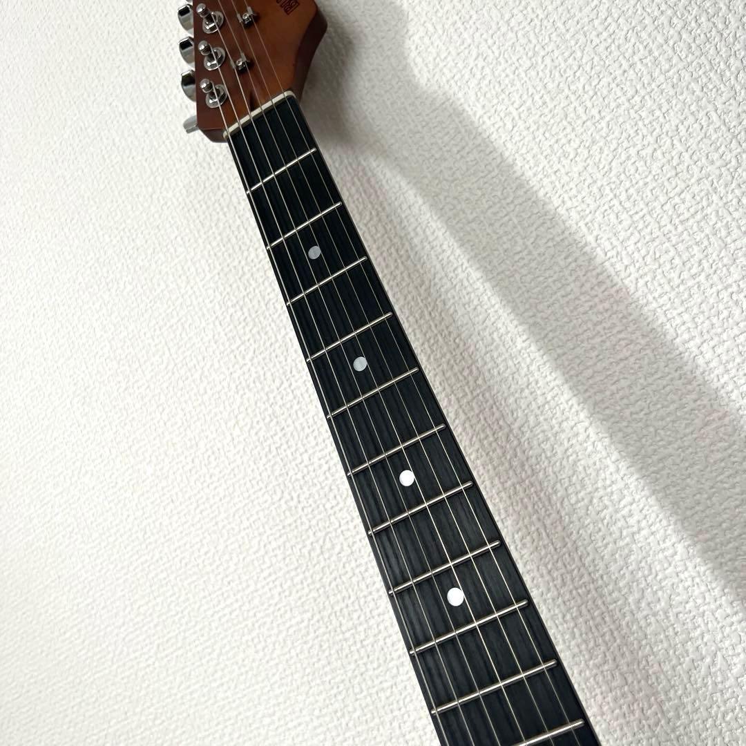 【極美品】BUSKER’S BST-Standard 白 エレキギター ケース付