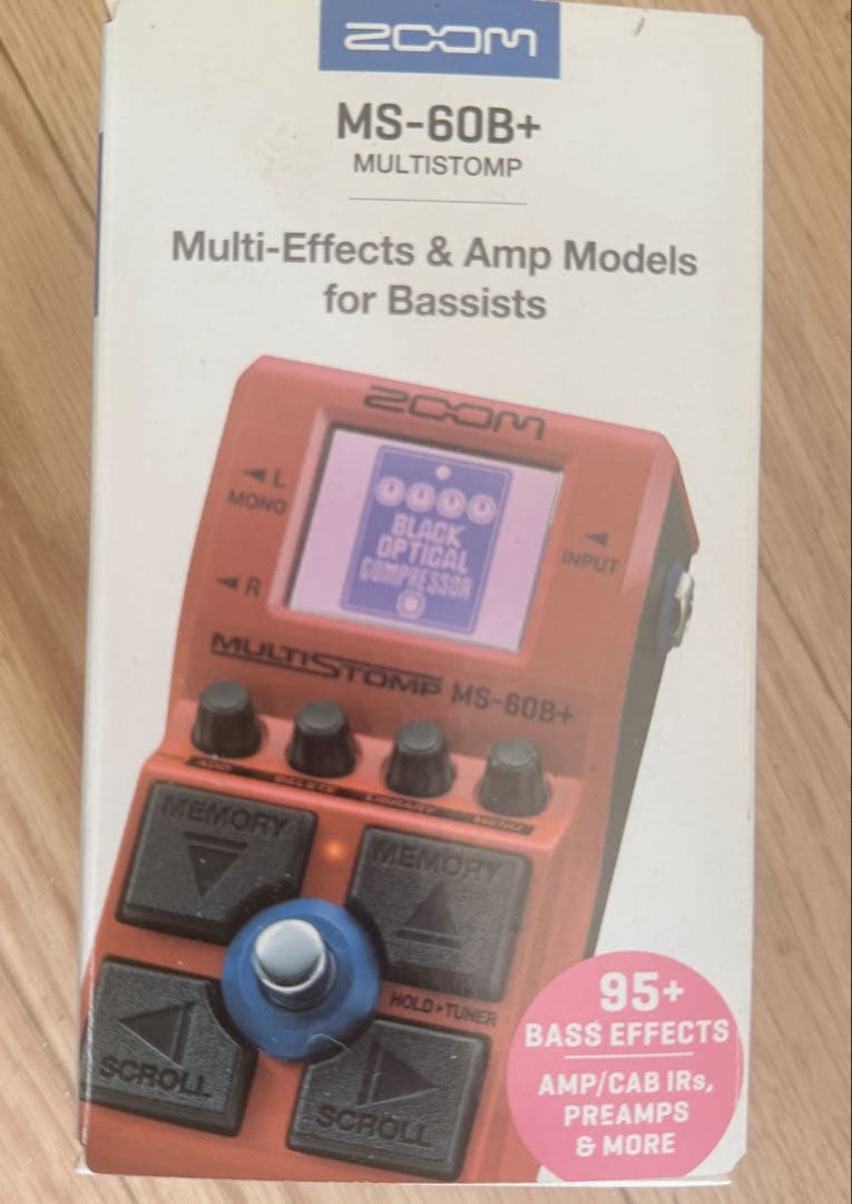 ベース ZOOM MS-60B+
