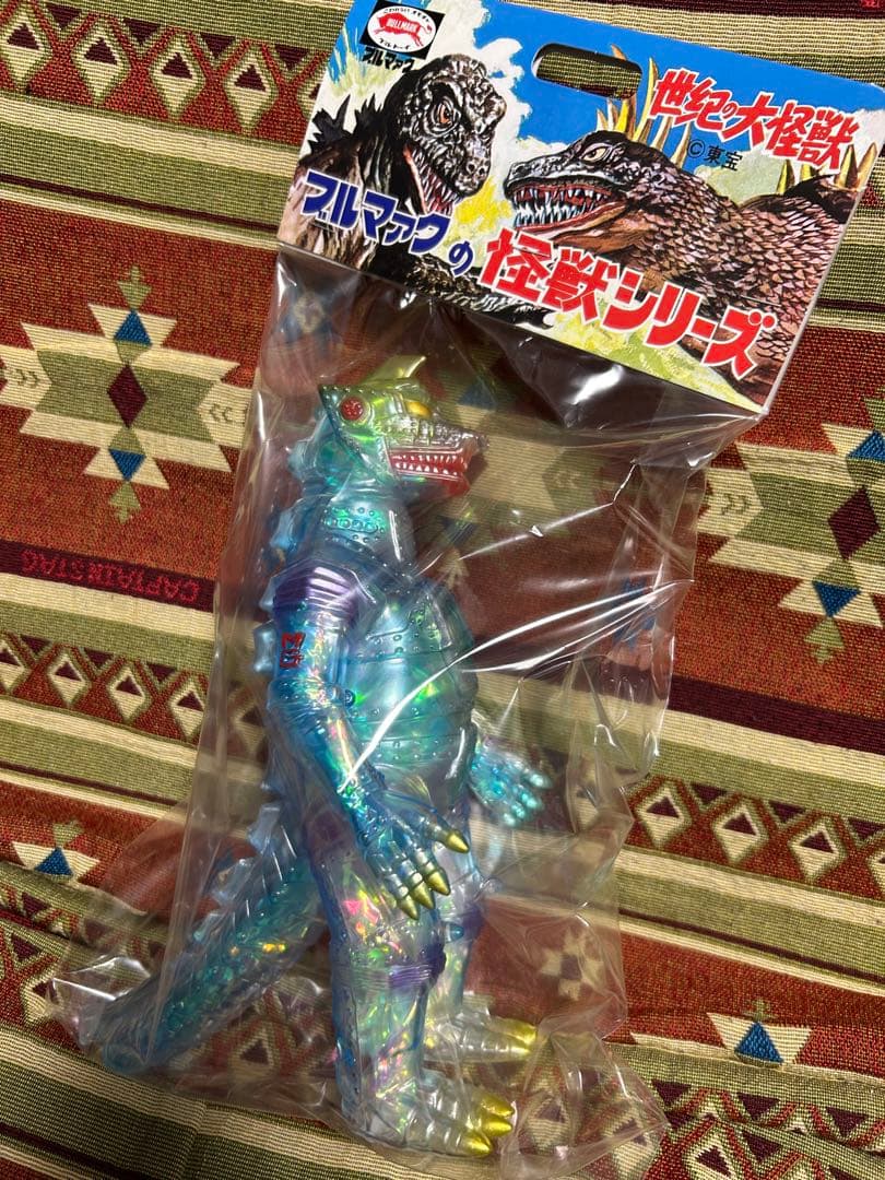 ブルマァクの怪獣シリーズ★メカゴジラ オーロラカラーver2 クリア M1号