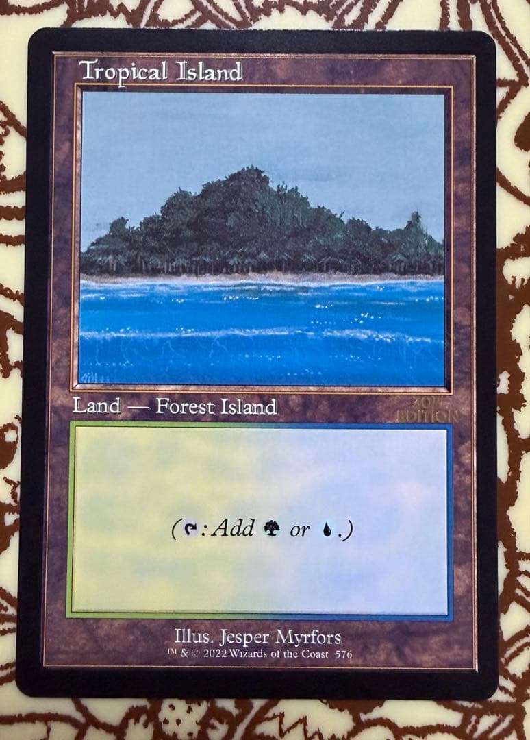 日*読様 Tropical  MTG 30th edition