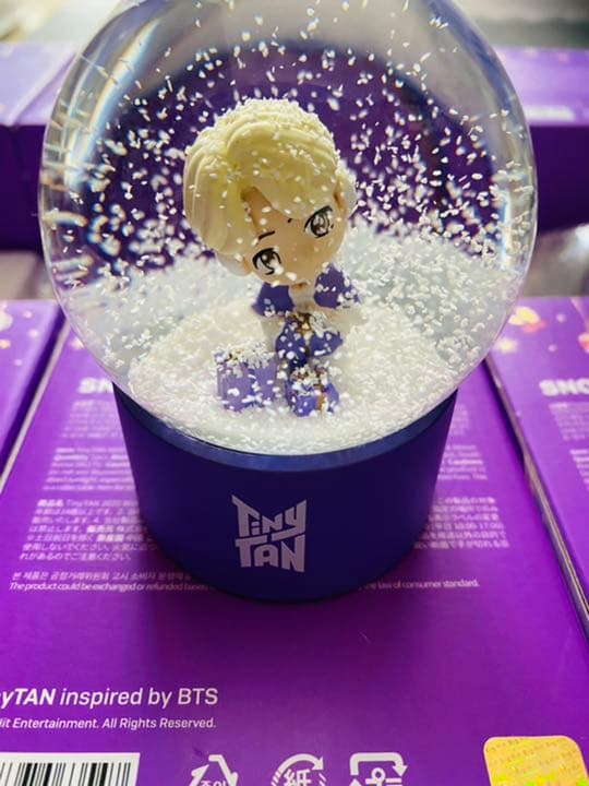 BTS　TinyTAN　スノーボール　POPUP公式 全員