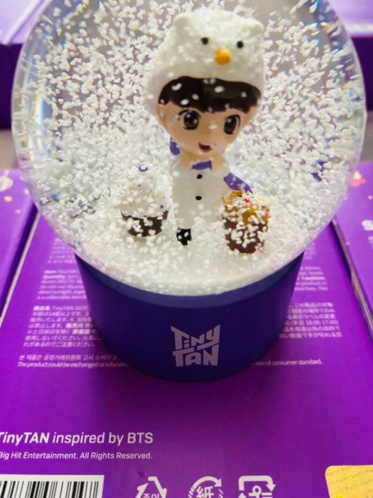 BTS　TinyTAN　スノーボール　POPUP公式 全員