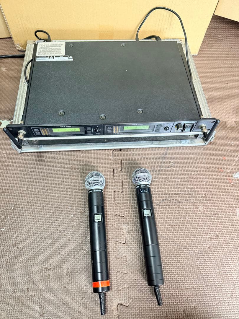 Shure u4d/sm58 マイク、動作確認済み、良い品。USA製。